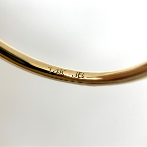 14K Yellow Gold 1.5mm Plain Stackable Wedding Band - Picture 4 of 6